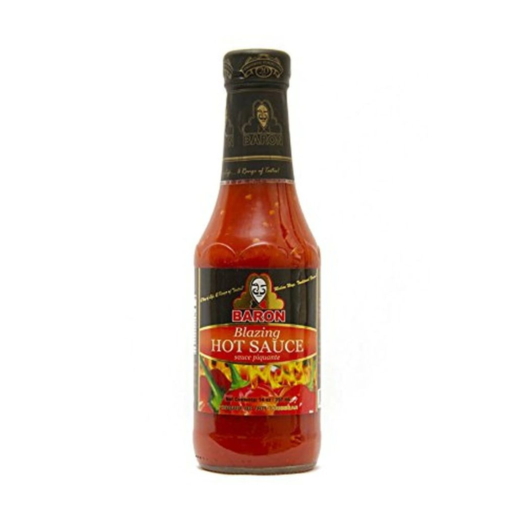 Baron Blazing Hot Pepper Sauce - 14oz