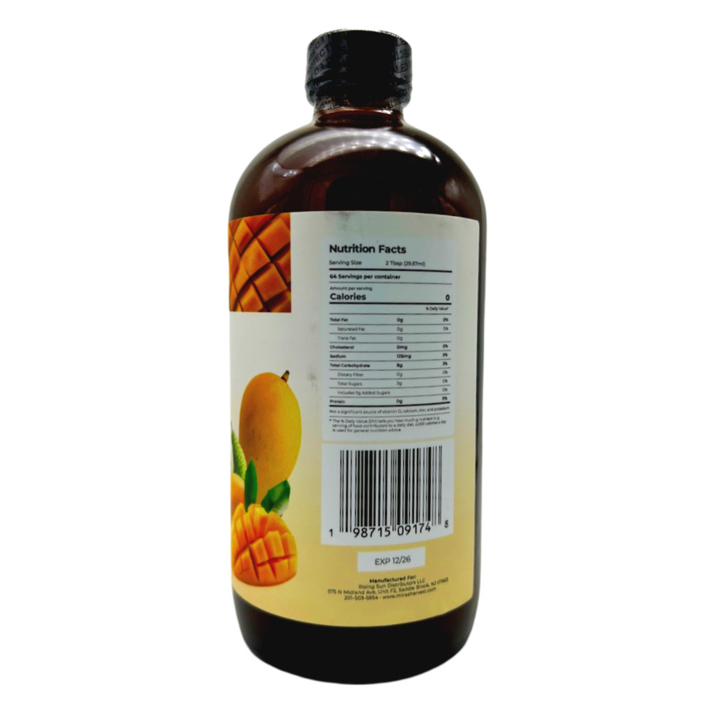Mira Harvest Soursop Bitters Mango Flavor 16oz bottle