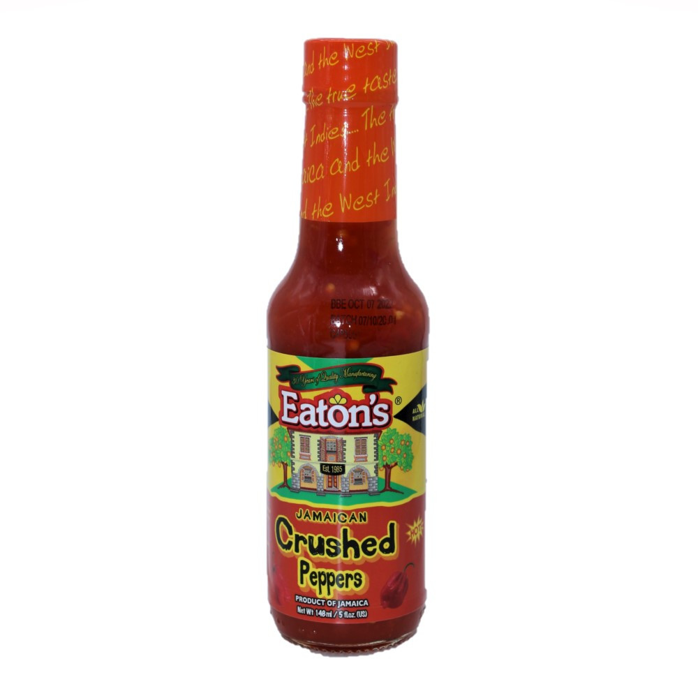 Eaton's Jamaican Crushed Pepper Sauce 5oz TrinJam Distributors, Inc.