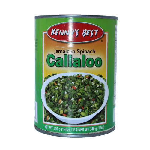Kenny's Best Callaloo 19oz can TrinJam Distributors, Inc.