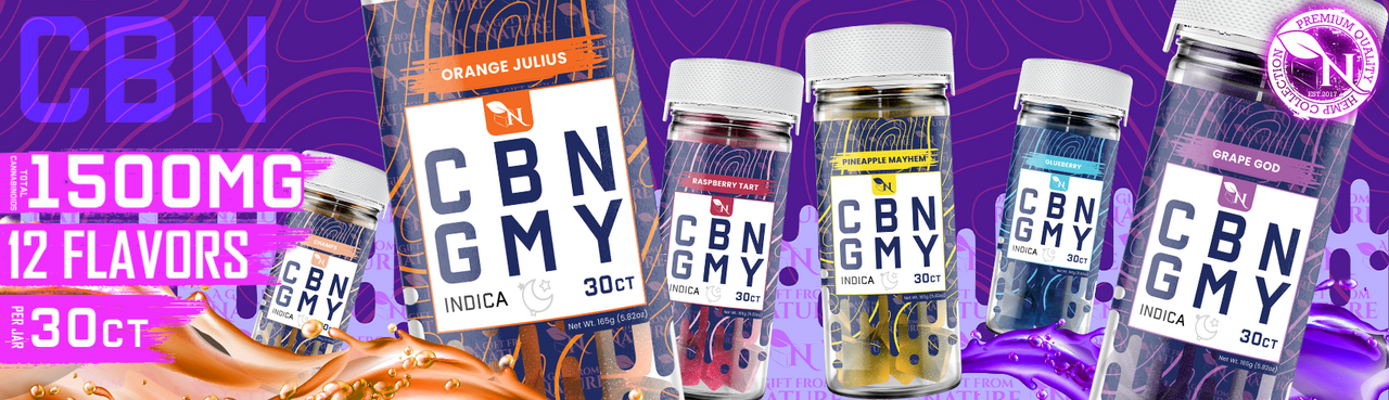 Premium CBN Gummies - Unwind and Sleep Better with Cannabinol. Discover the Relaxing Properties of CBN with Our Gummies. Experience Tranquility and Restful Sleep. Shop Now for High-Quality CBN-infused Products!