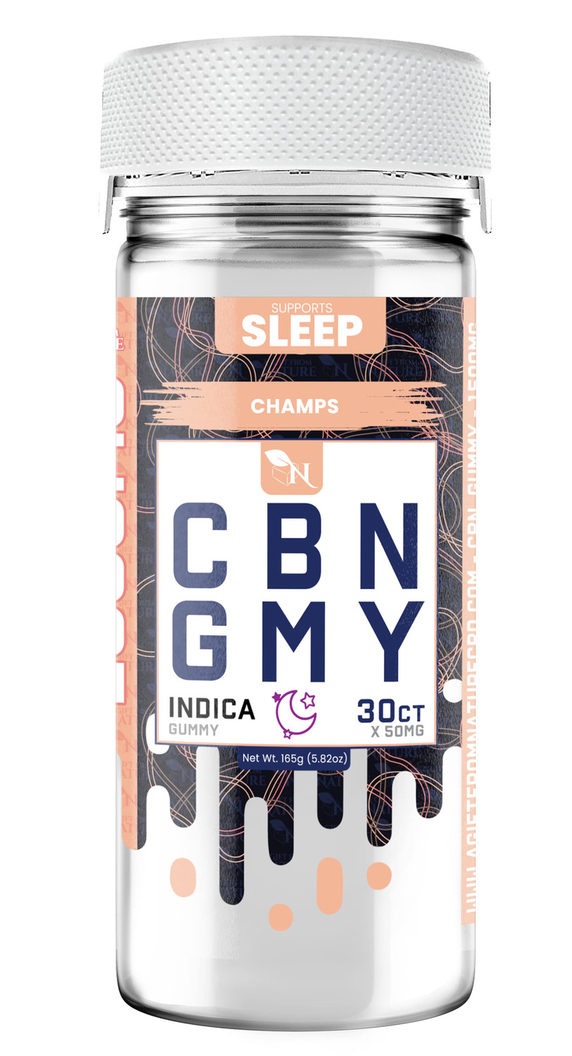 Champs CBN Gummies 1500mg | Sleep & Calm Indica 50mg