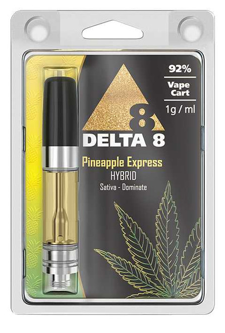 DELTA 8 CRT - Hybrid Pineapple Express 1ML 92% - 920MG - Sativa Dominant A Gift From Nature