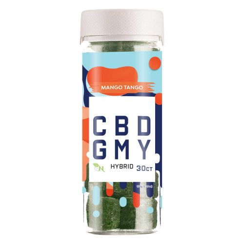 CBD GUMMIES - 30CT Mango Tango 1500mg (50mg ea.) – HYBRID A Gift From Nature