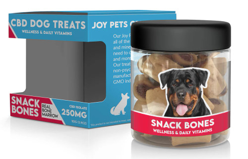 JoyPets CBD Dog Treats - Snack Bones