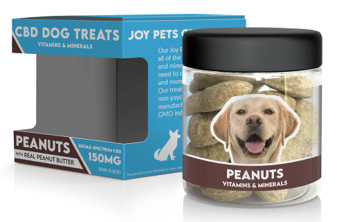 JoyPets CBD Dog Treats - Peanuts