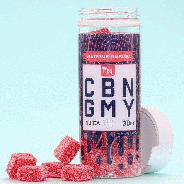 CBN GUMMIES - FOR SLEEP  30CT Watermelon Suga 1500mg  INDICA real product picture