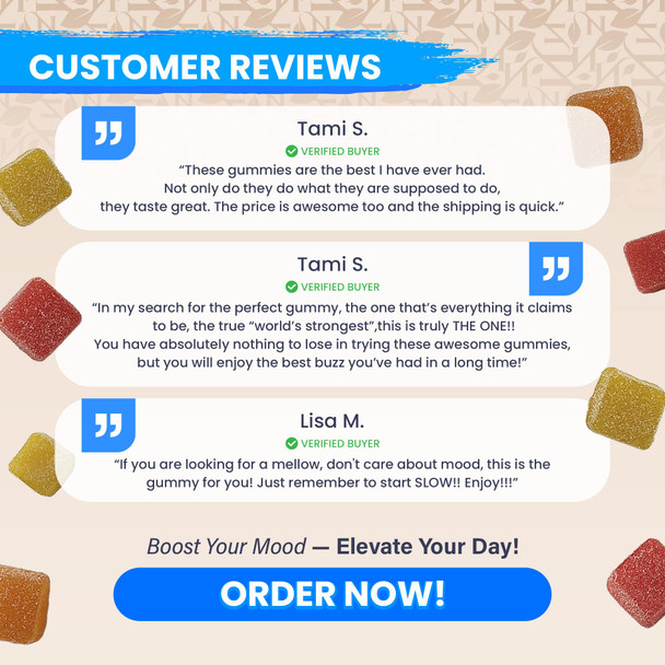 Strongest Gummies for Euphoria Banana Berriez Sativa reviews