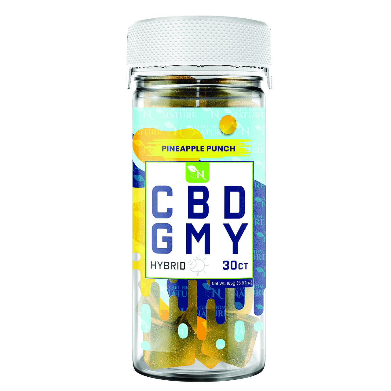 Pineapple Punch CBD Gummies 1500mg | Hybrid Terpene
