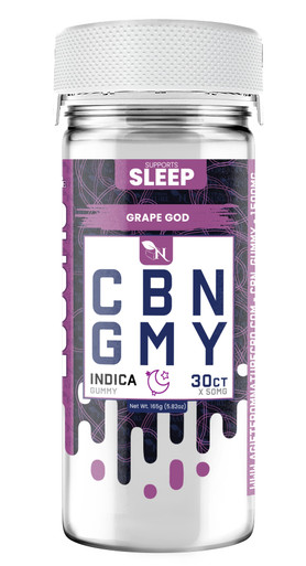 Grape God CBN Gummies 1500mg | Indica Sleep