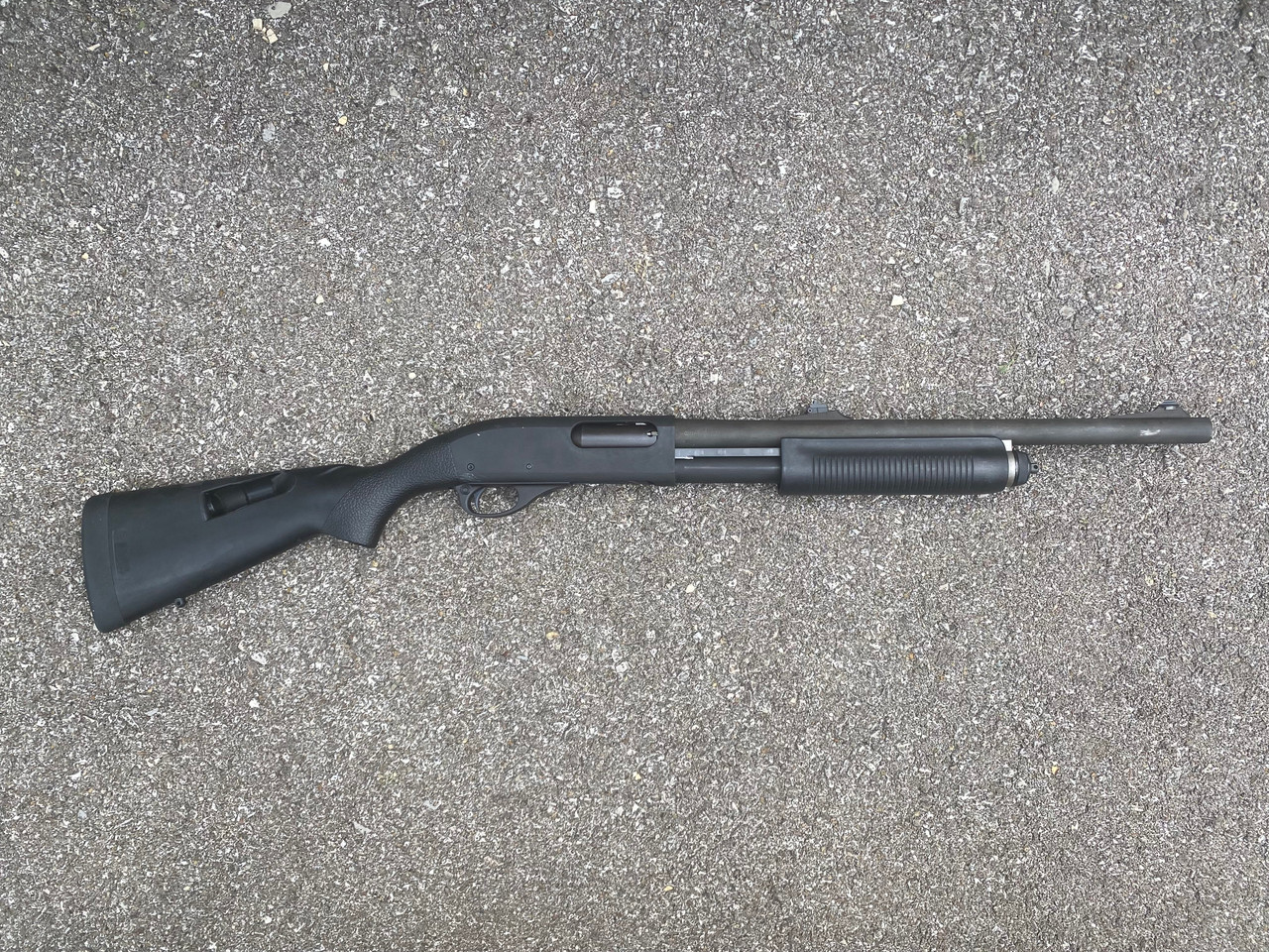 remington 870 police magnum wood stock