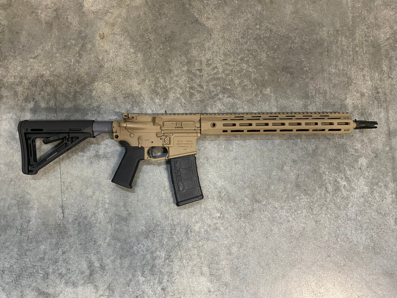 KAC SR-15 E3 | Mod 2 | 5.56 Nato | FDE | 16 Rifle