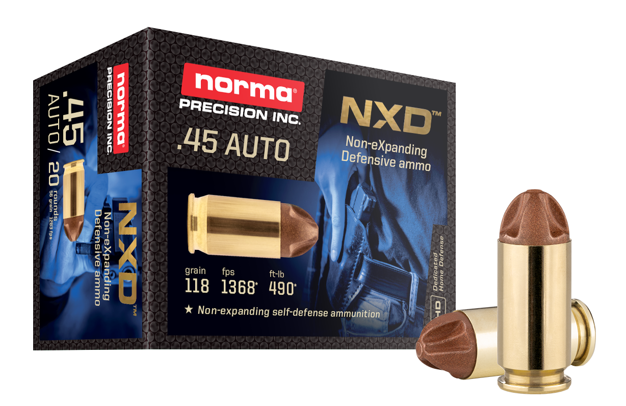 Norma Defense | 45 ACP | 118gr | NXD