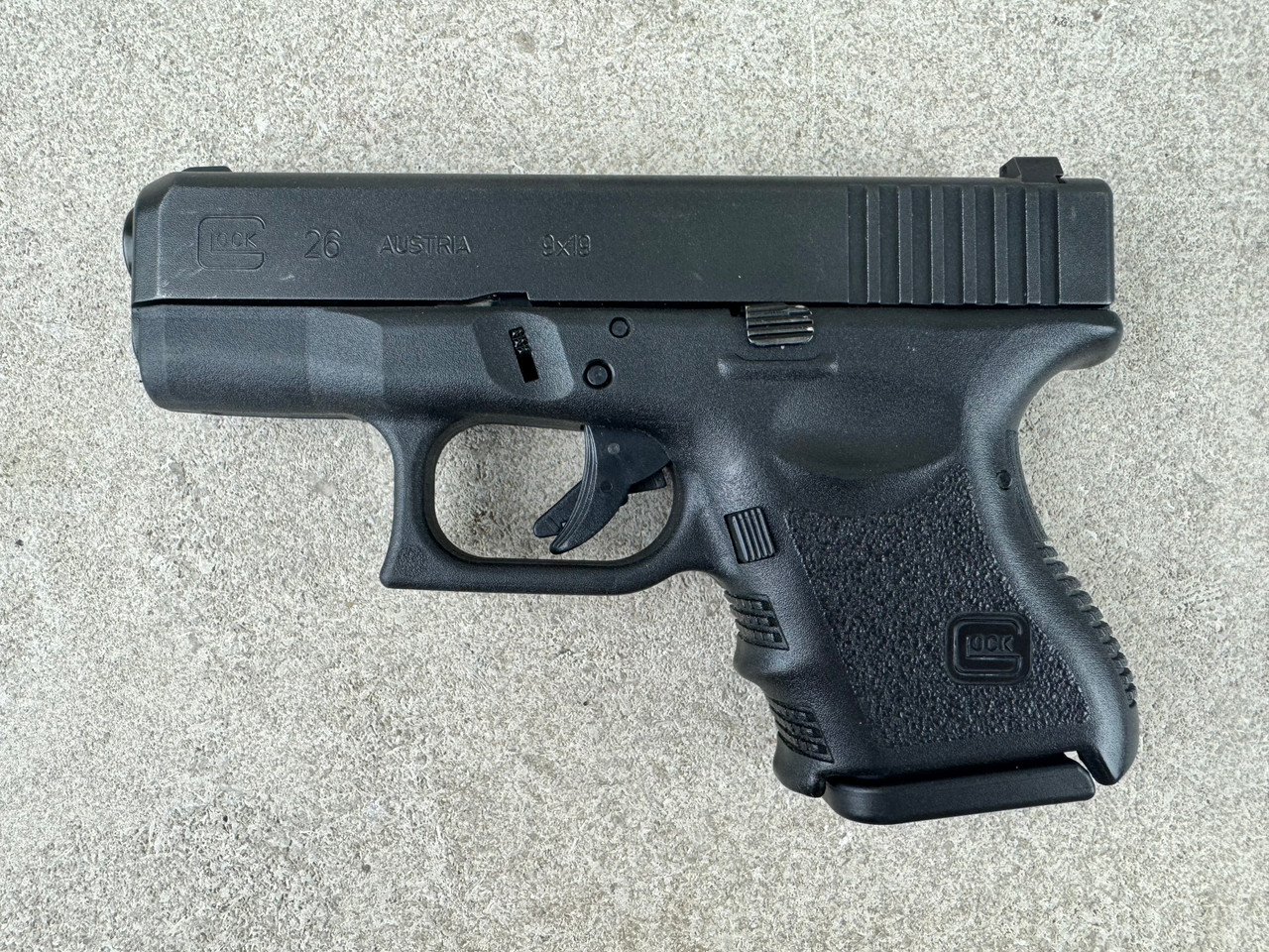 Glock 26 トイガン ブラック Glockトイガン ブラック GLOCK 26 (Toy) | Tokyo marui new gin