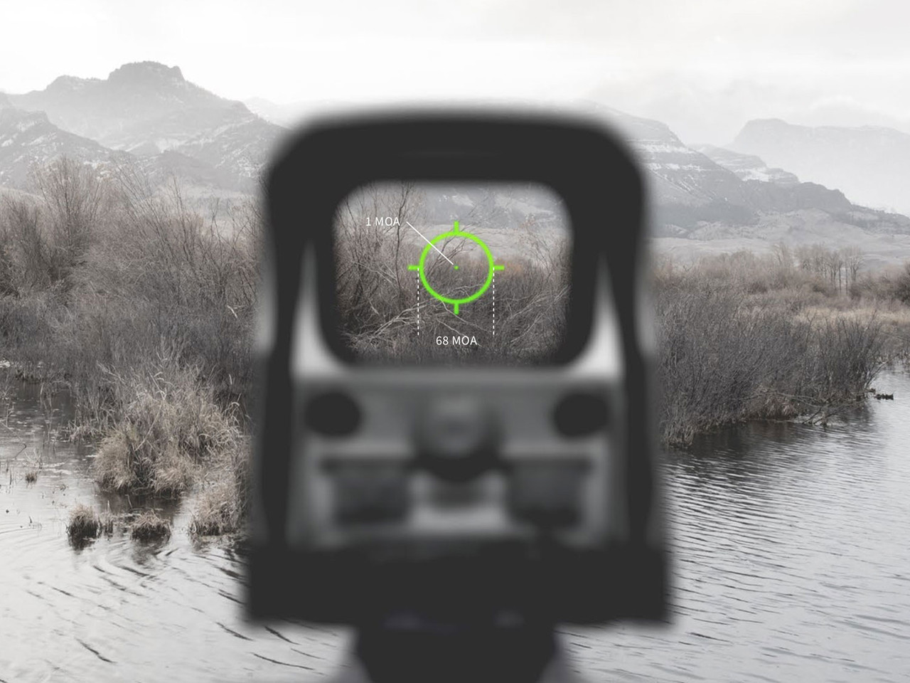 XPS2 | Green Circle Dot | QD Mount | Holographic Sight
