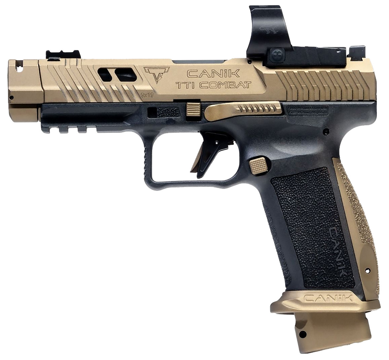 Canik TTI Combat 9mm | Bronze | Taran Tactical | MeCanik MO3