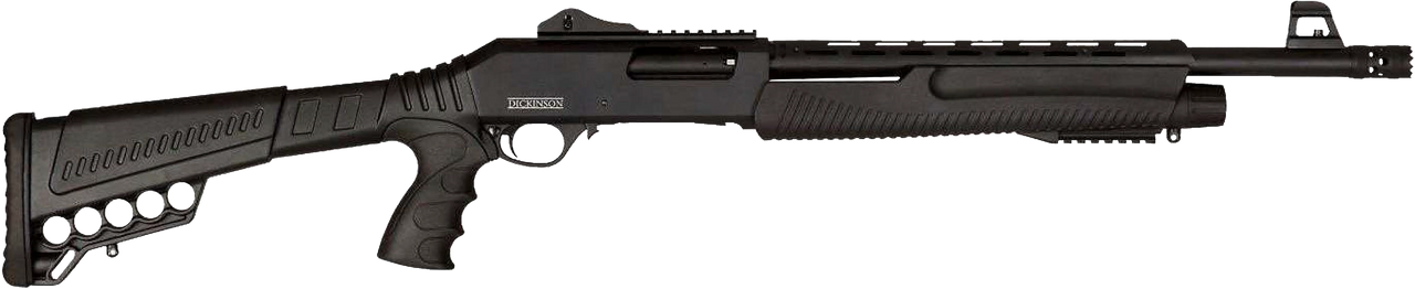 Dickinson XX3D Commando | 12 GA | Pistol Grip | Ghost Ring | Pump