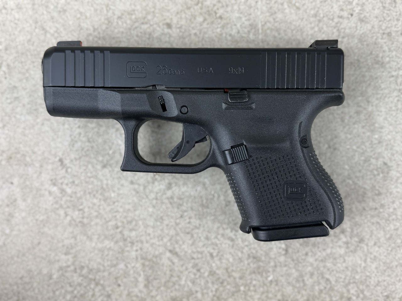 GLOCK 26 ガスガン ブラック GLOCK 26 ガスガン ブラック