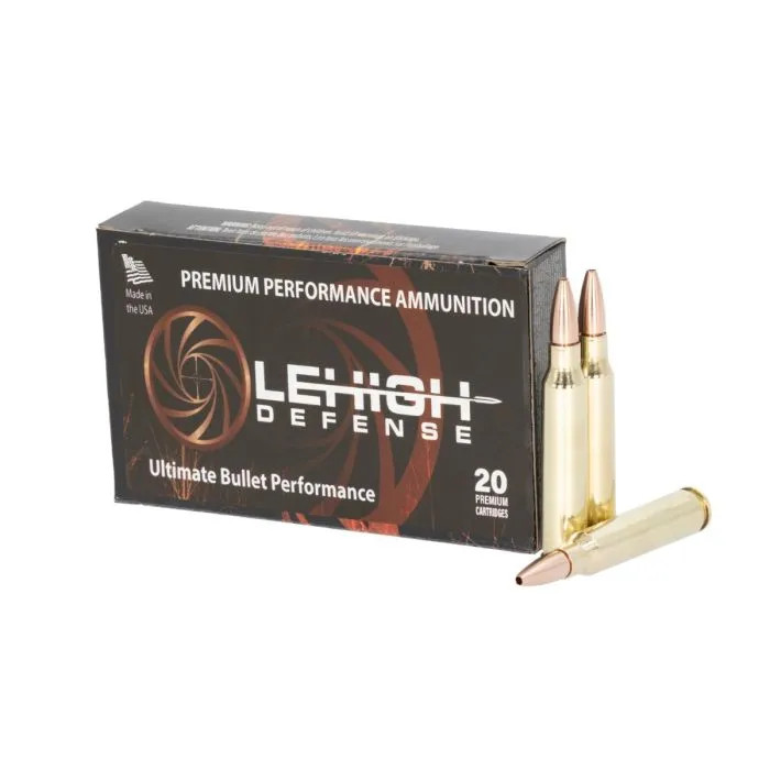 9mm Parabellum Bullet デモ Lehigh Defense | 223 Rem | 62gr | Controlled Chaos