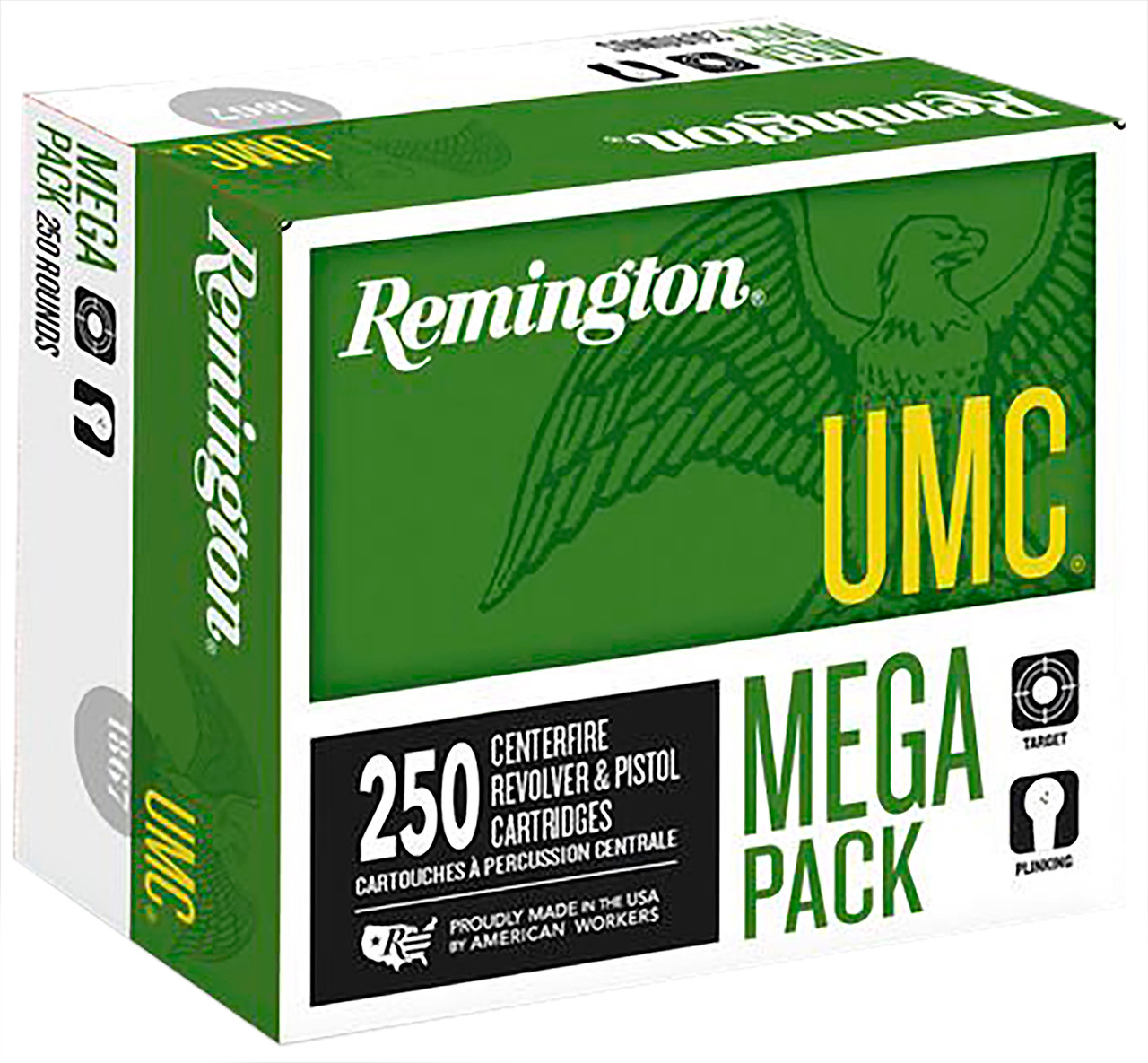 Remington .380 ACP 95gr FMJ – 250rd