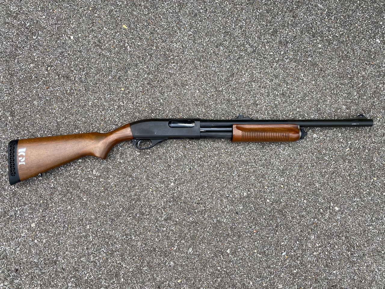 remington 870 police magnum wood stock