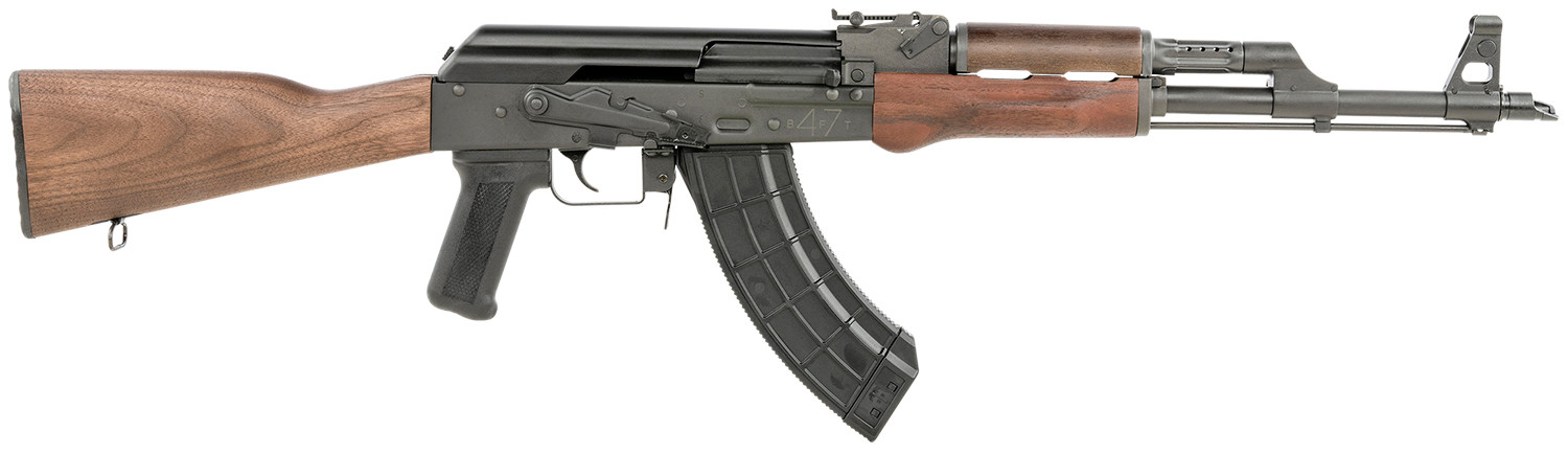 Zastava ZPAPM70 AK47 7.62x39 Battle Warn Dark Walnut ZR7762BTW