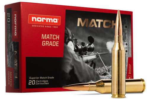 Norma Golden Target 300 Norma Magnum BTHP Match Grade Precision Ammo.