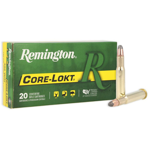 Remington 30-30 Win 150gr Core-Lokt Hunting Ammo.  R30301