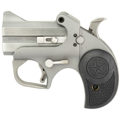 Bond Arms Roughneck 357 Magnum/ 38 Special 2.5" Stainless 2 shot Derringer type Pistol.