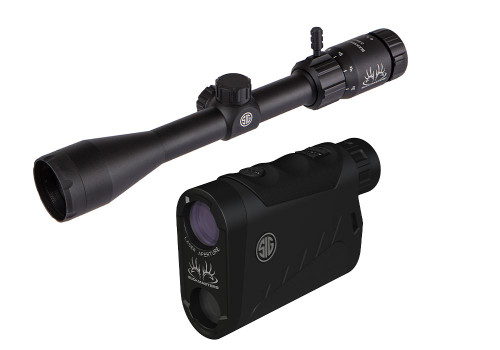 Sig Sauer Buckmasters Combo - 3-9x40 Riflescope with BDC Reticle and Buckmasters 1500 laser rangefinder!  SOK15BM01
