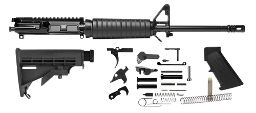 Delton AR-15 Complete Rifle Kit with Carbine Length gas and Heavy Profile Barrel.  RKT101