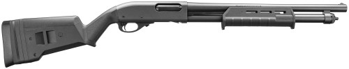 Remington 870 Tactical 12 Gauge Pump Action Shotgun with Extended Magazine tube and Magpul Stock and Fore-end. Remington R81192