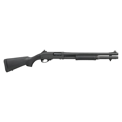 Remington 870 Police 12 Gauge Pump Action Shotgun with Ghost Ring Sights, Extended Magazine tube.  24447