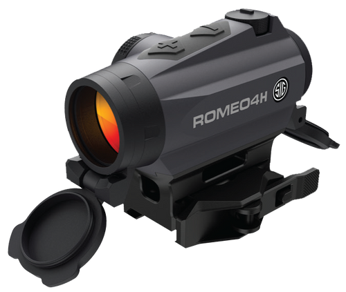 Sig Sauer Romeo4H AR-15 Red DOt Optic with QD Mount and 2MOA Ballistic Circle Dot Reticle.  SOR43011