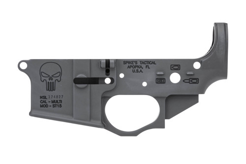 Spikes Tactical Punisher AR-15 Stripped Lower Reciever.