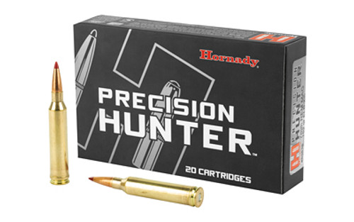 Hornady Precision Hunter 7mm Rem Mag 162gr ELD-X Hunting Ammo.  80636