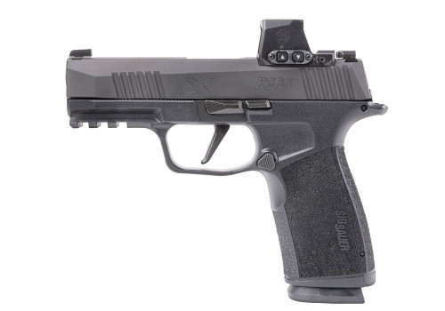 Sig Sauer XMacro RXX  9mm Pistol with Romeo-X reflex Sight.  365XCA-9-BXR3-RXX