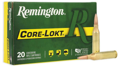 Remington Core-Lokt 243 Win 100gr Soft Point Deer Hunting Ammo.  R243W5