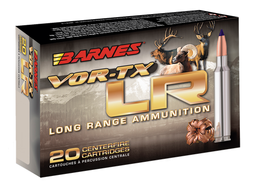 Barnes VOR-TX Long Range 300 Win mag 190gr LRX Copper Monolithic Long Range Hunting Ammo.  29013