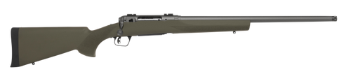 Savage 110 Trail Hunter Bolt Action Rifle with Tungsten Cerakote, threaded barrel and ODG Hogue Overmold Stock.  Available in 270 Win, 30-06, 243 Win, 223 Rem, 300 Win Mag, 300 WSM, 308 Win, 350 Legend, 400 Legend, 450 Bushmaster, 6.5 Creedmoor, 6.5 PRC, 7mm Mag, 7mm-08, 7mm PRC