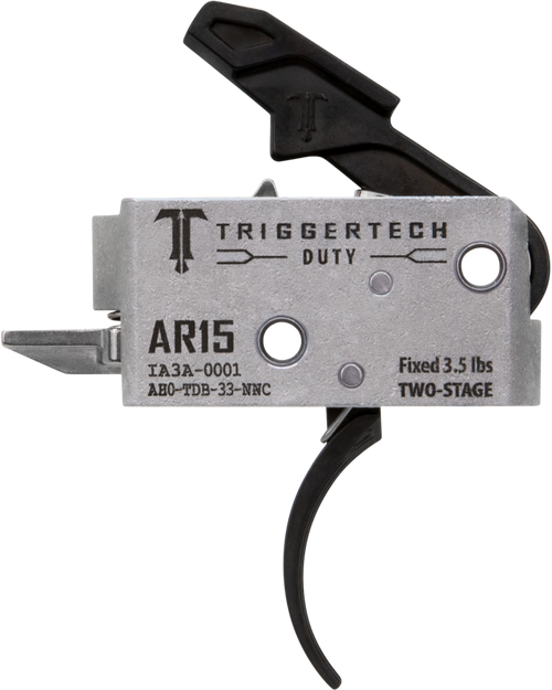 Triggertech Duty AR-15 Two-Stage 3.5lbs Curved Drop in Trigger.  AH0TDB33NNC