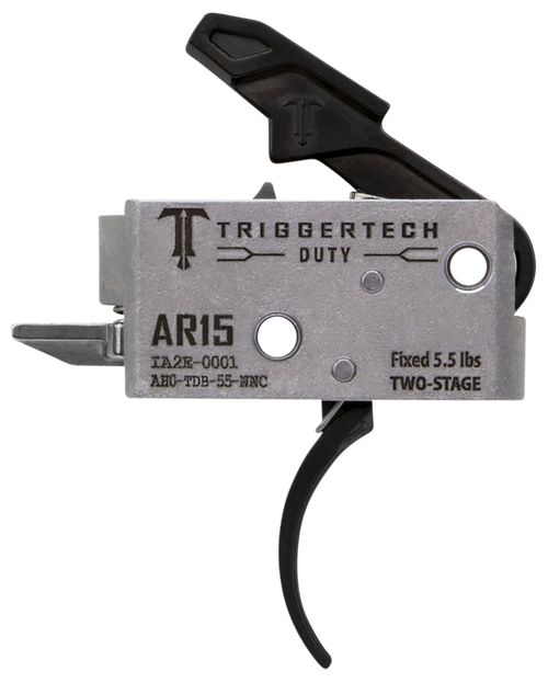 Triggertech Duty AR-15 Two-Stage 5.5lbs Curved Drop in Trigger.  AH0TDB55NNC