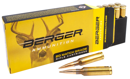 Berger Elite Hunter 6.5 Creedmoor 156gr EOL Long Range Big Game Hunting Ammo.