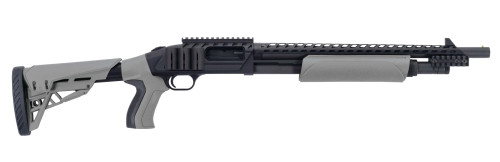 Mossberg 500 ATi Tactical 12 gauge pump action shotgun with heat shield, pistol grip stock, side saddle and more!  50431