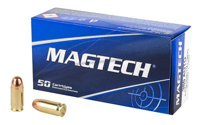 Magtech 380 Auto 95gr FMJ Training Ammo.  380A