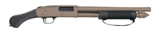Mossberg 590 Shockwave FDE 12 Gauge 14-inch FDE /Black 5rd Firearm - 50653