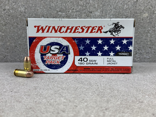 PD Trade | Winchester USA | 40 S&W | 180gr | FMJ - 500rd Case