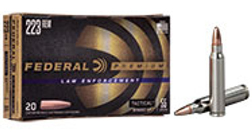 Federal Tactical Boned 223 REm 55gr Bonded Soft Point Defense Ammo.  LE223T1
