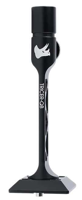 Tricer QB Bino Adapter System with 1/4"-20 threaded stud and Acra Swiss Post.  BA-ADP-2