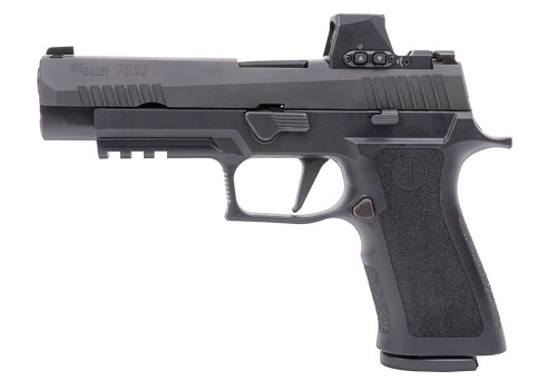 Sig Sauer P320XF 9mm 17rd Pistol with Romeo-X Pro red Dot Installed.